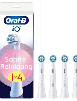 Oral-B Aufsteckbürsten Oral-B iO Sanfte Reinigung, fortschrittliche Plaque-Entfernung, für empfindliches Zahnfleisch