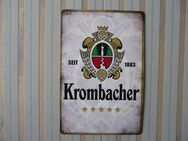 KROMBACHER BRAUEREI - Blechschild (20x30cm) - Leverkusen