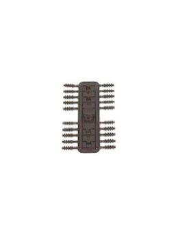 Sommerfeldt Rillen-Isolatoren 1.9 br. (40 Stk.) H0 Art. 167 - NEU - Ettlingen Zentrum