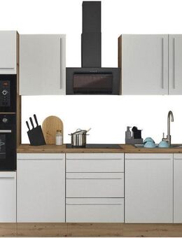 KOCHSTATION Küchenzeile Florida, Breite 270 cm, wahlweise mit E-Geräten,Softclose für Türen/Schubkästen