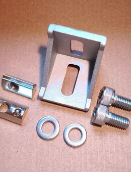 10x M8 Winkel Nutensteine Schrauben Edelstahl Aluprofil 40x40 Item Nut Alu PV Profil Solar Schiene SimRig - Gondershausen