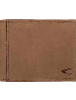 camel active Geldbörse Vietnam, aus robustem Hunter-Leder und doppelten Ziernähten mit RFID Schutz