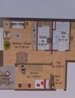 Helle und großzügige 3-Zimmer-Terrassenwohnung in Süd-/ West Ausrichtung - München