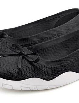 LASCANA Sneaker Ballerinas Slipper, Halbschuh, ultraleicht zum Reinschlüpfen VEGAN