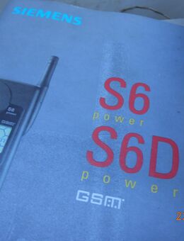 Vintage Siemens Handy S6 D - komplett - Günzach