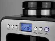 Caso Kaffeemaschine mit Mahlwerk 1848 Coffee Compact electronic, Permanentfilter