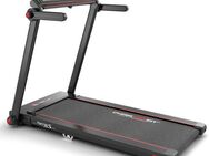 Christopeit Sport® Laufband TM 750 S (mit/ohne Pulsgurt) (95% vormontiert, nur 19 cm flach), bis max. 16 km/h, klappbar