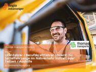 LKW-Fahrer / Berufskraftfahrer (m/w/d) für Sattelfahrzeuge im Nahverkehr Vollzeit oder Teilzeit / Aushilfe - Simmern (Hunsrück)
