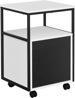 INOSIGN Rollcontainer Korpo, Metallgestell, Push-to-open, feststellbare Rollen, Breite 40 cm