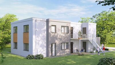 Neubau mit 4 Wohneinheiten