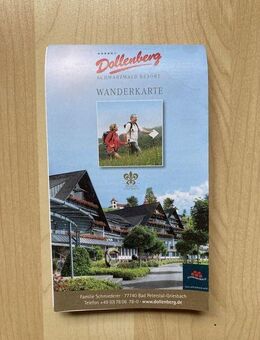 NEU Wanderkarte rund um das Schwarzwald Resort Dollenberg - Wuppertal
