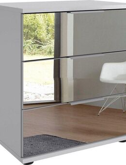 Wimex Nachtkommode Saigon, mit 3 Schubladen, wahlweise Glas-oder Spiegelfronten