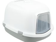 Trixie Katzentoilette Primo XXL Top mit Haube - grau/weiß
