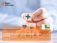 Ausbildung Sport und Gesundheitstrainer (m/w/d) - Weilheim