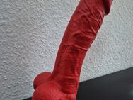 STRETCH NO.5 ANAL DILDO - RED - 11 INCH - Hannover