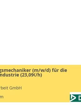Zerspanungsmechaniker (m/w/d) für die Automobilindustrie (23,09€/h) - Mannheim