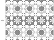 queence Fliesenaufkleber Mosaik Muster (12 St), Stickerfliesen, selbstklebend, Sticker, 12er Set