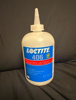 Loctite 406, Sekundenkleber für Kunstoff, Gummi, 500 g - Roigheim