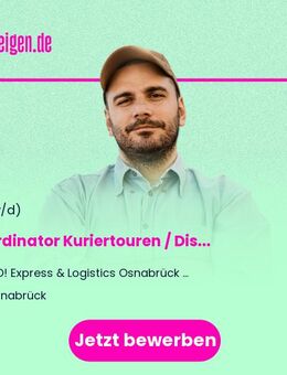 Koordinator Kuriertouren / Disponent (m/w/d) - Osnabrück