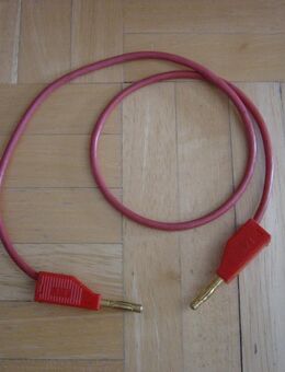 Multi-Contact (MC)Kabel 60 cm,2,5 mm², beidseitig 4 mm Bananenstecker, 19 A, 1000 V, Neu - Stuttgart