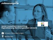 Junior Consultant Accounting - Digitalisierung Rechnungswesen (m/w/d) - Neckarsulm