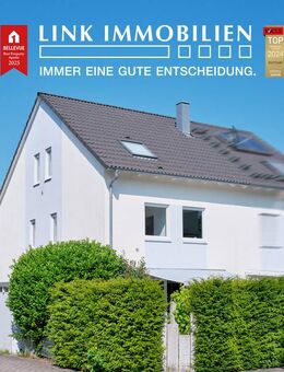 Familienidylle in L-E-Stetten: Moderne Doppelhaushälfte mit Garten in naturnaher Waldrandlage - Leinfelden-Echterdingen