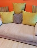 Sofa mit Bettkasten und Schlaffunktion in 09557