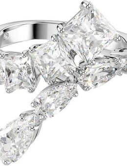 Swarovski Fingerring Schmuck Geschenk Matrix Ring, mit Swarovski® Zirkonia (synth)