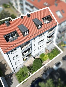 Provisionsfrei! Vermietete 2-Zimmer-DG-Whg. mit Süd-Loggia, Nürnberg Großreuth b Schweinau - Nürnberg