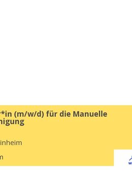 Mitarbeiter*in (w/m/d) für die Manuelle Straßenreinigung - Weinheim