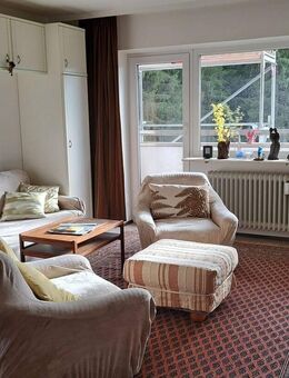 Platz, Ruhe, klare Struktur in Obertal - Appartement mit 64 m², separatem Schlafzimmer und Garage - Baiersbronn