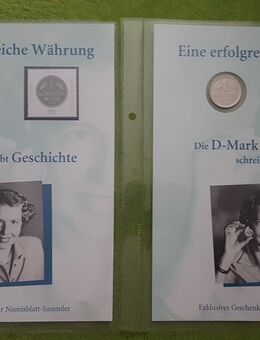 Numisblatt 2 mal. Die D-Mark schreibt Geschichte - Kassel