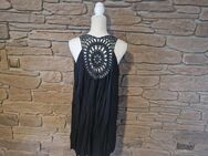 Made in Italy Damen Strandkleid Kleid Gr. M/L Häkel Spitze Boho Hippie Style - Borken (Hessen)