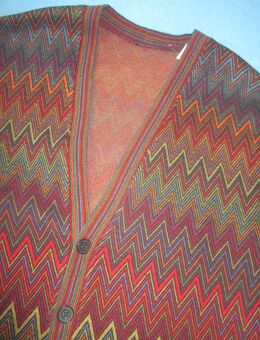 NEU mit Etikett * Elegant * modern * Original VINTAGE * Old School * Wolle Mix * Cardigan * Strickjacke "Missoni" Gr. 52- 54/ L * bunt * - Riedlingen