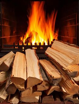 Hartholz Kaminholz Brennholz Feuerholz Buche Trocken - Wegberg