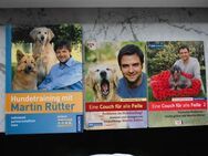 Martin Rütter: Hundetraining+Eine Couch für alle Felle, 2 x signiert, 3 Hunde-Bücher zus. 12,- - Flensburg