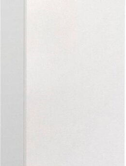 Saphir Hängeschrank Quickset 335 Wand-Badschrank 30 cm breit mit 1 Tür und 2 Einlegeböden Badezimmer-Hängeschrank inkl. Türdämpfer, Griffe in Chrom Glanz