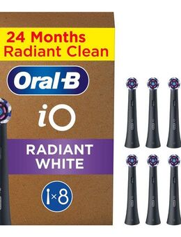 Oral-B Aufsteckbürsten Oral-B iO Strahlendes Weiss, fortschrittliche Plaque-Entfernung, Poliereinsätze zur Zahnaufhellung