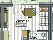 1-Zimmer Wohnung (Single Flat) in Neu-Ulm zu vermieten - Neu Ulm