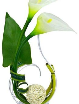 Kunstpflanze Calla Calla, I.GE.A., Höhe 40 cm