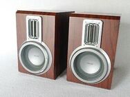 Lautsprecher-Hifi Philips MCM700 Klemm Anschluss Edles Deign dunkelbraun 4 Ohm 2 Weg Bassreflex hinten - Dübendorf