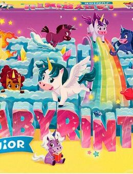 Ravensburger Spiel Einhorn Junior Labyrinth, Kinderspiel, Made in Europe