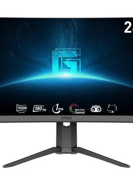 MSI G24C6P E2 Curved-Gaming-LED-Monitor (59,9 cm/24 ", 1920 x 1080 px, Full HD, 1 ms Reaktionszeit, 180 Hz, VA LED, höhenverstellbar, 3 Jahre Herstellergarantie)