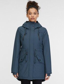 Ragwear Outdoorjacke ELSIEN wasserabweisender Übergangsparka, mit wärmenden Teddyplüsch Futter