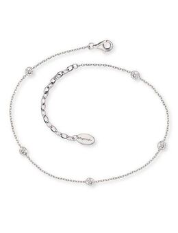 Engelsrufer Fußkette MOONLIGHT, mit Zirkonia (synth)