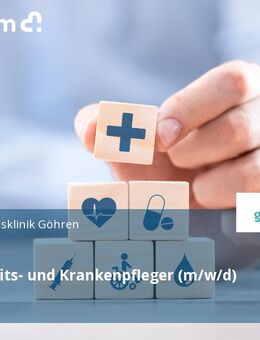 Gesundheits- und Krankenpfleger (m/w/d) - Göhren (Mecklenburg-Vorpommern)