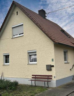 Wohnen im Grünen: Einfamilienhaus mit Garten in Fristingen zum Mieten - Dillingen (Donau)