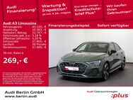 Audi A3, Limousine S line 35 TFSI SONOS, Jahr 2024 - Berlin