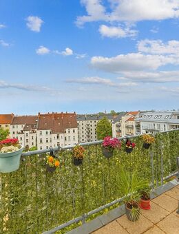 Großzügige 3-Zimmer-Wohnung mit Terrasse, Balkon und Tiefgaragenstellplatz - Leipzig