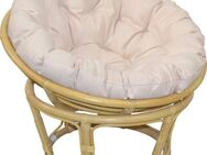 Home affaire Rattanstuhl Papasansessel, TOPSELLER!, aus geflochtenem Rattan, in verschiedenen Größen (80-110 cm)